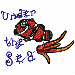 Fishes Embroidery Design 6 Fishes Embroidery Design 6